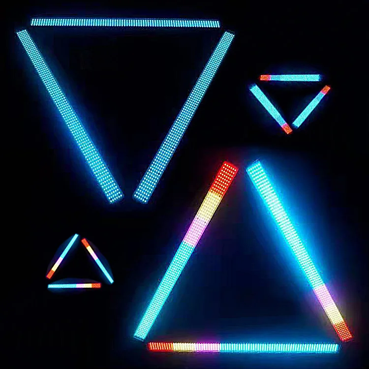 
Rainbow Running Water Horse Effect Multicolor Strobe RGB DMX Pixel Matrix LED Dj Light Bar for KTV PUB Club 