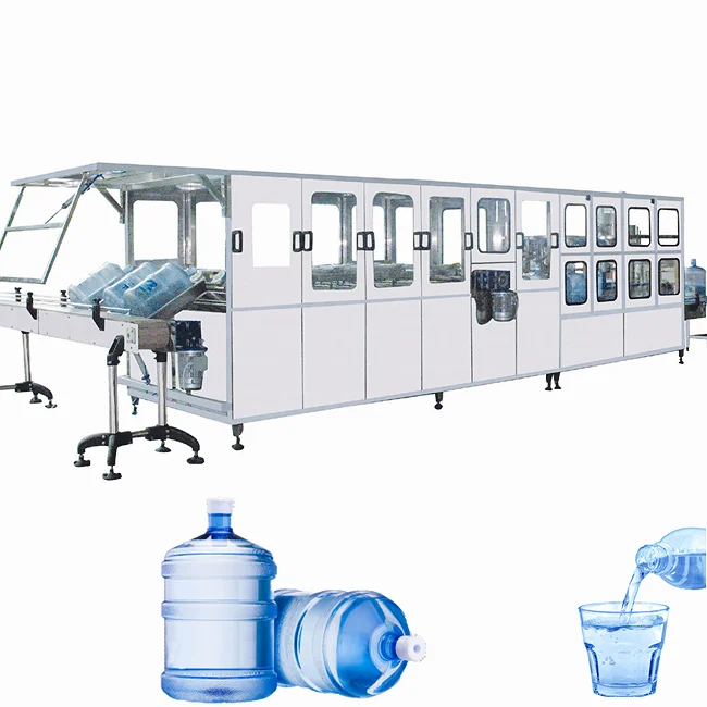 automatic mineral water packing machine filling bottle with different design and shape