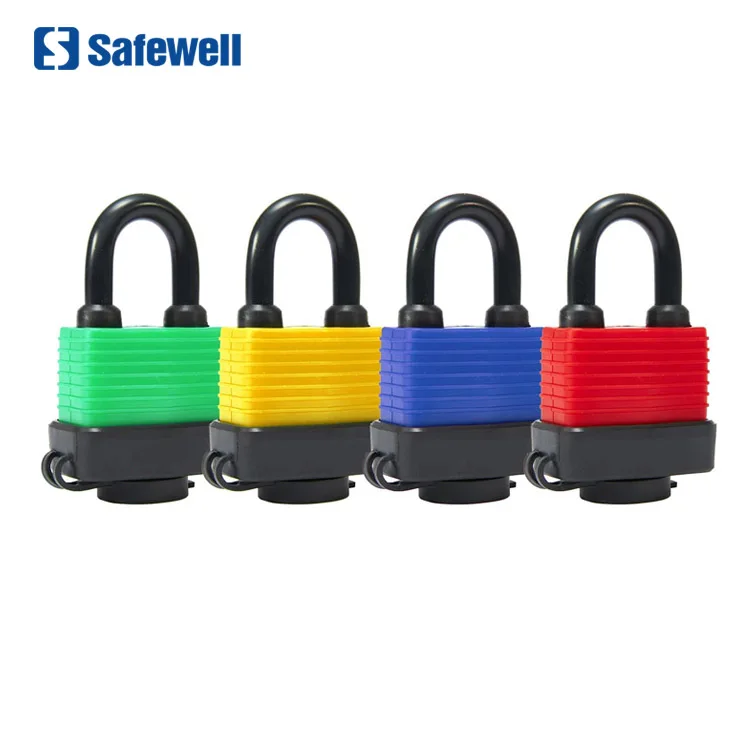 30/40/50/65 mm Short beam Heavy Duty Laminated Steel Padlock