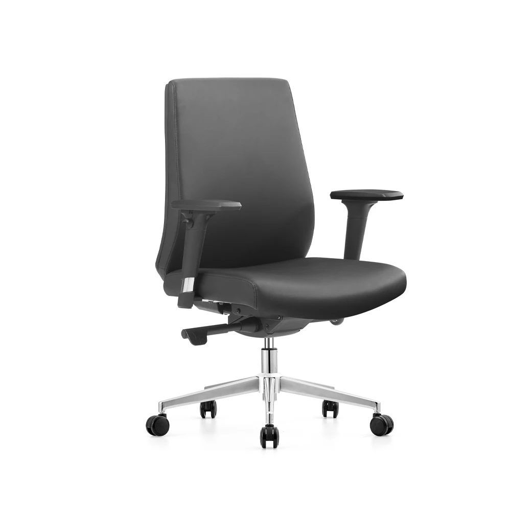 Office High Back 3D Activity Armrest Leather Executive Boss Computer Chairs