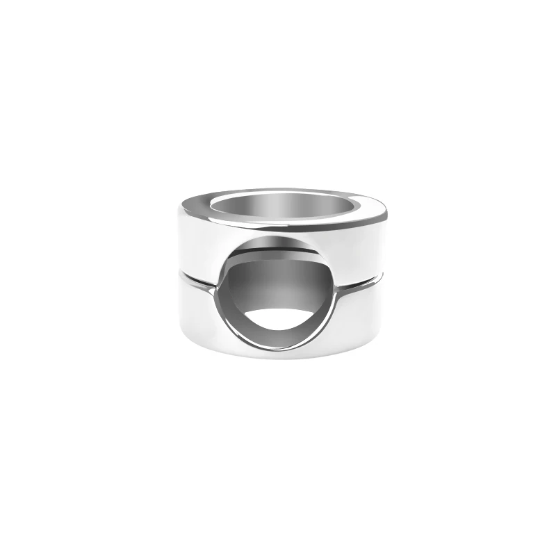 AIZHILIAN Manufacturer Wholesale Supplier Round Bar Steel Cock Ring Glans Metal Stainless steel Glans Penis Weighted Cock Ring