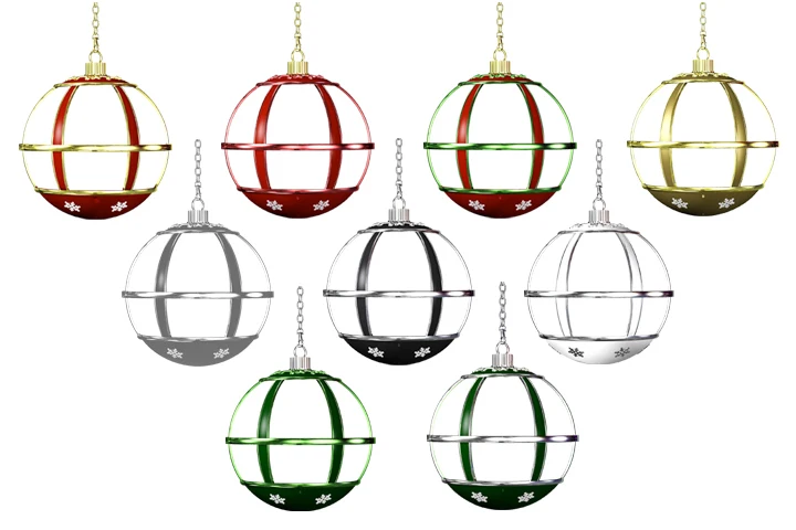Colorful Vertical Street Lamp Floor For Yard Holiday