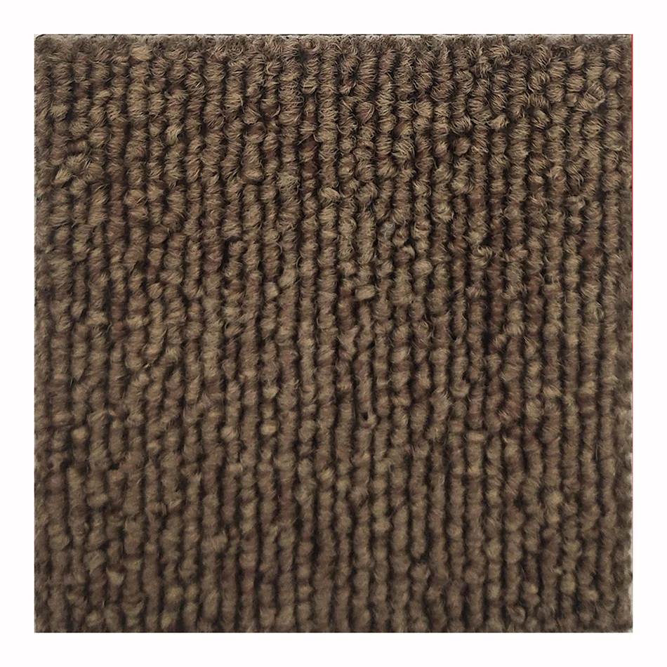 High quality bitumen carpet tile office commercial carpet tile manufacturer multi color 50*50 carpet tile for sale