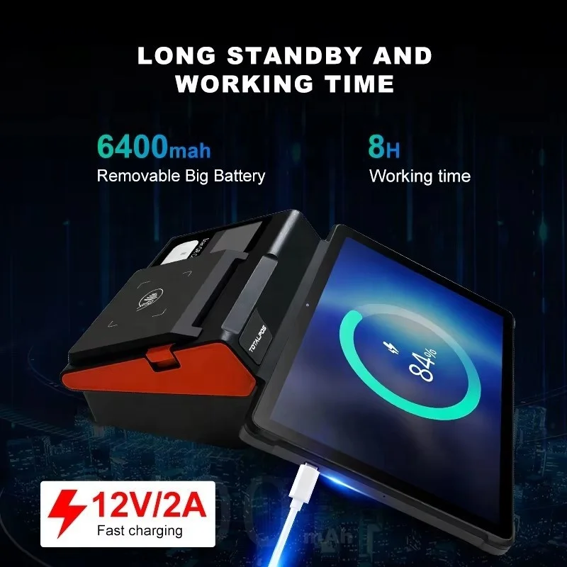 NB11 POS Factory OEM 11 inch 3gb+16gb touch screen all in one payment qr code nfc 4G pc tablet android pos terminal with printer