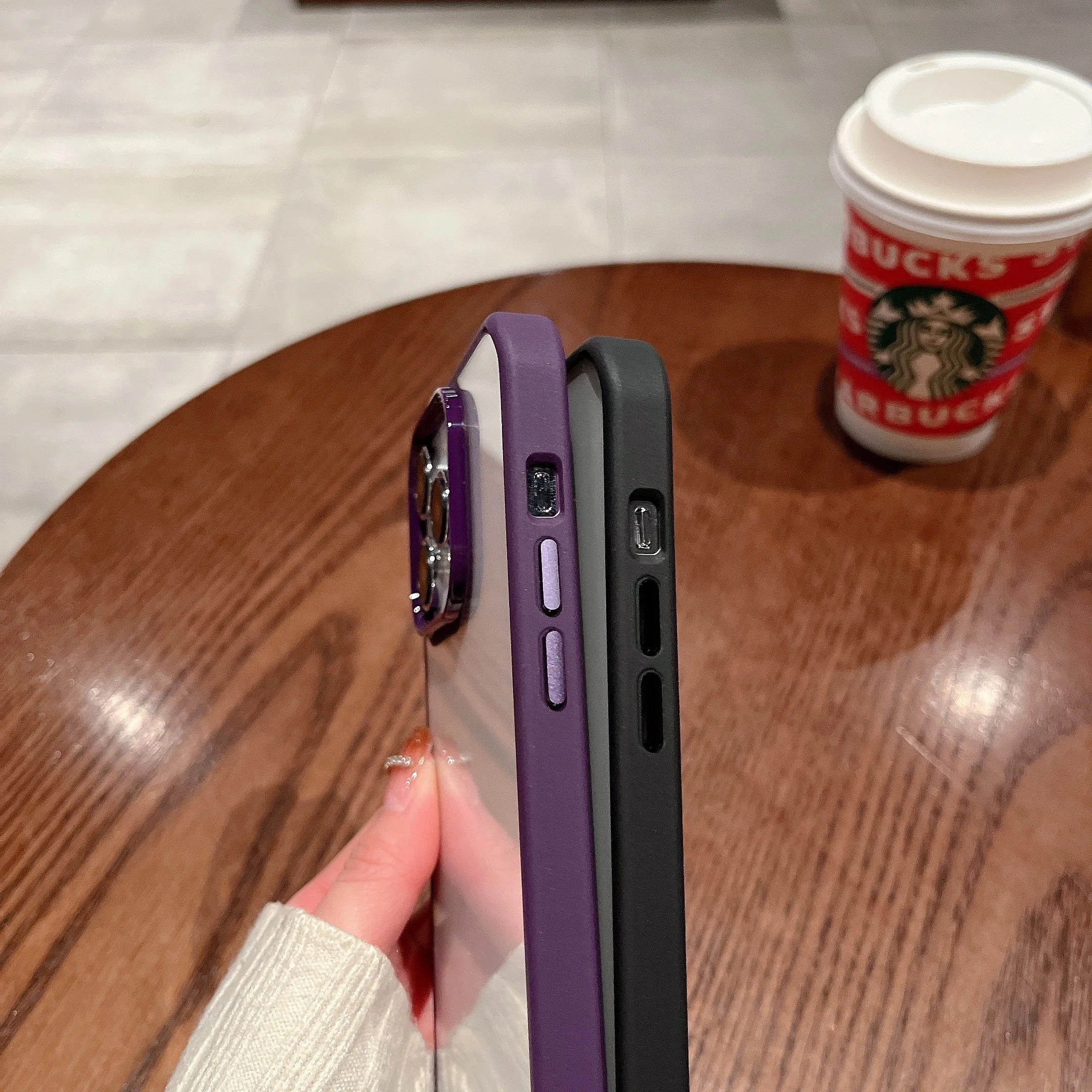 Premium Quality Phone Cover PC hard Cell Phone Case for iPhone 14 pro max 13 12  PRO With Dustproof Net