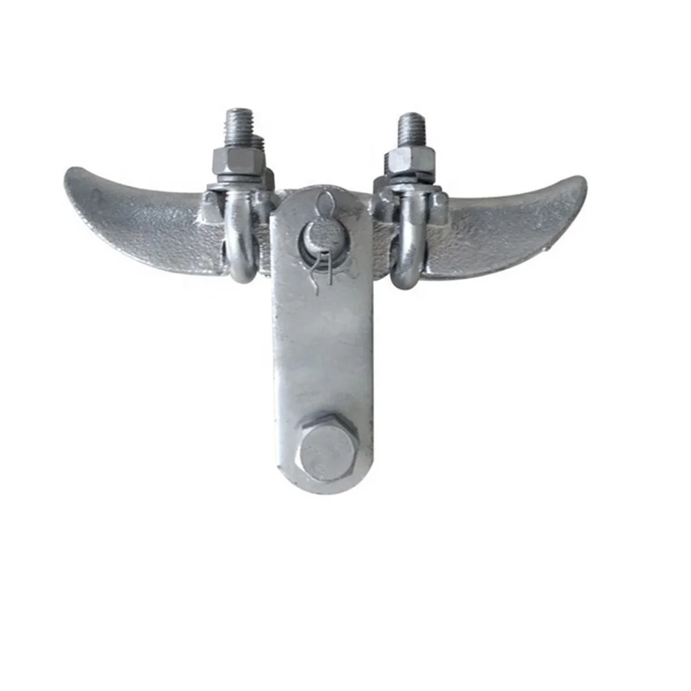 Factory Directly Fiber Cable Suspension Clamp High Voltage Circuit Jumper Overhang Clamp Cable Fittings