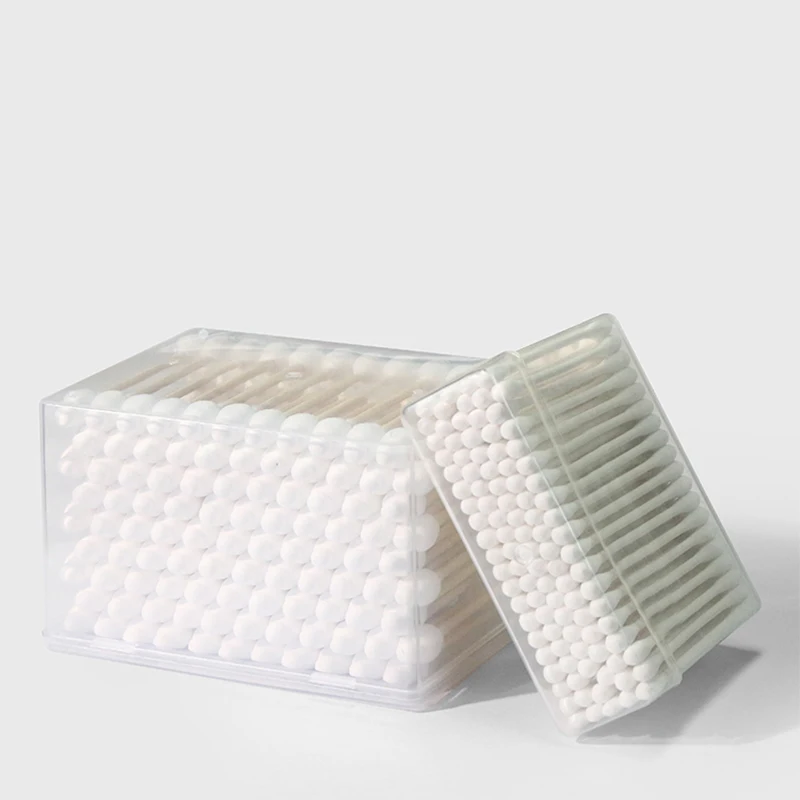 HuiMao bamboo stick cotton ear buds with different packaging