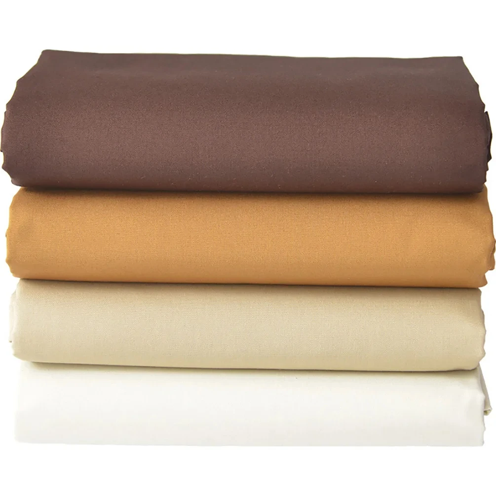 Clothing Quilting Bedding Patchwork Costume Doll Clothing 100% Cotton Solid Colour Poplin Fabric for DIY Sewing