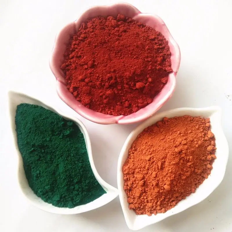 high purity 95% iron oxide  red color powder with cas 1309-37-1 for ceramic / brick / plastic/ rubber