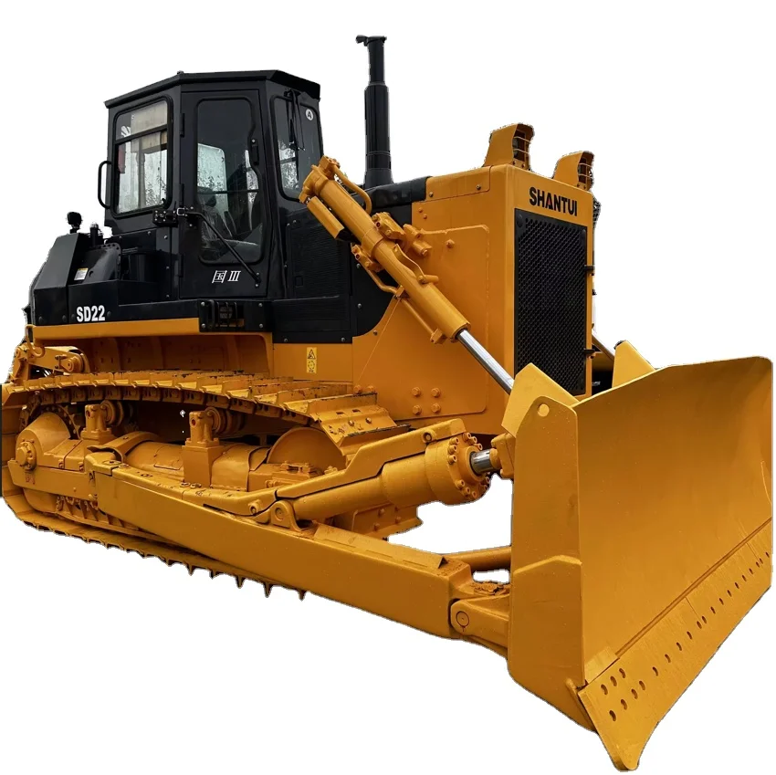 Hot sale Great Performance Hydraulic Used Shantui SD22 Crawler Bulldozers with scarifier