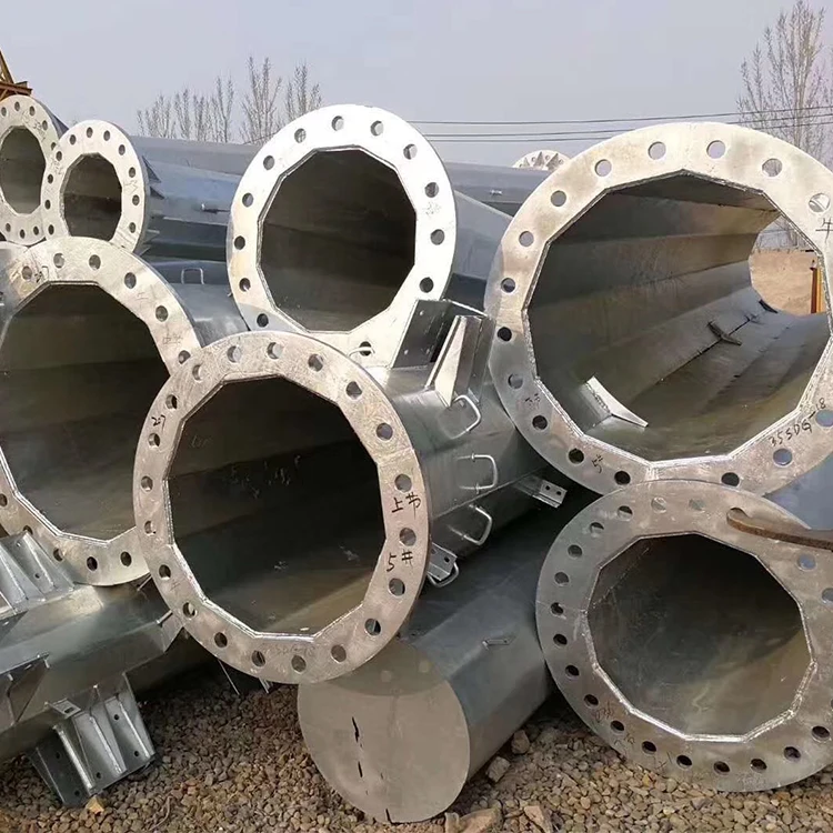 Oem горячеоцинкованная электрическая стальная линия электрораспределения восьмиугольный оцинкованный электрический