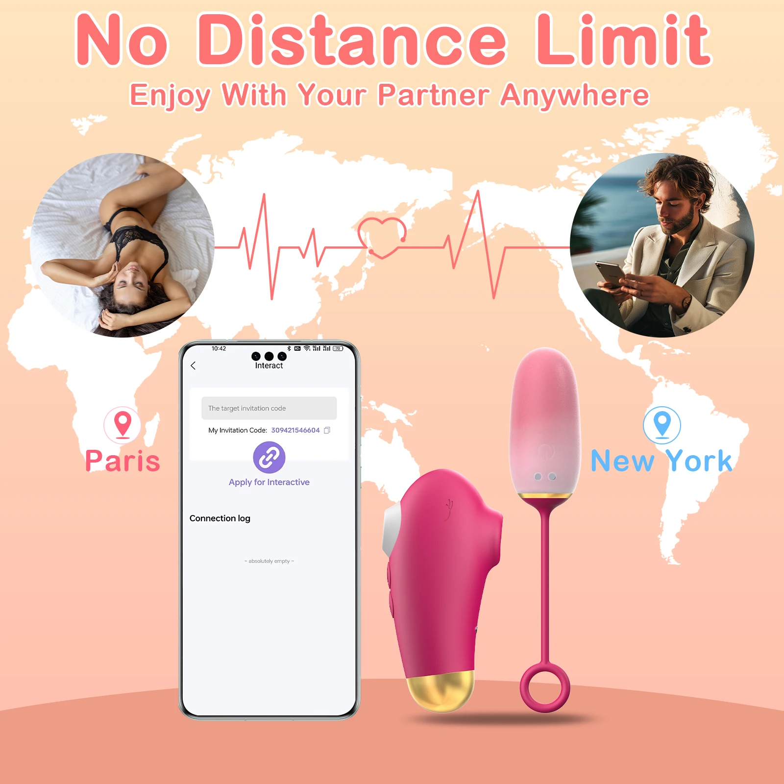Music App Remote Control Intelligent Wholesale Wireless Clitoral Hot Stimulate Orgasm 9 Speed G-Spot Egg Vibrator for Women