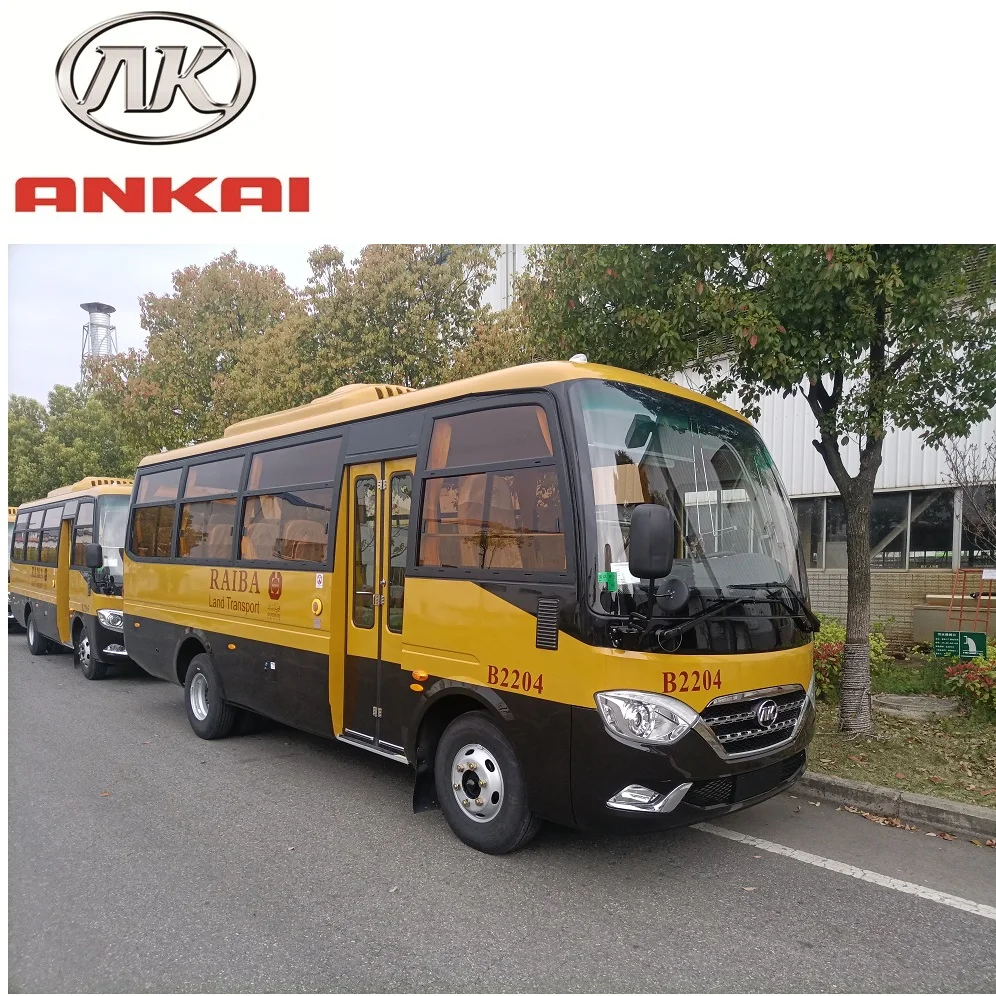 ANKAI 34 Seats new bus for African market 140 hp Diesel manual gearbox Euro 2 passenger bus