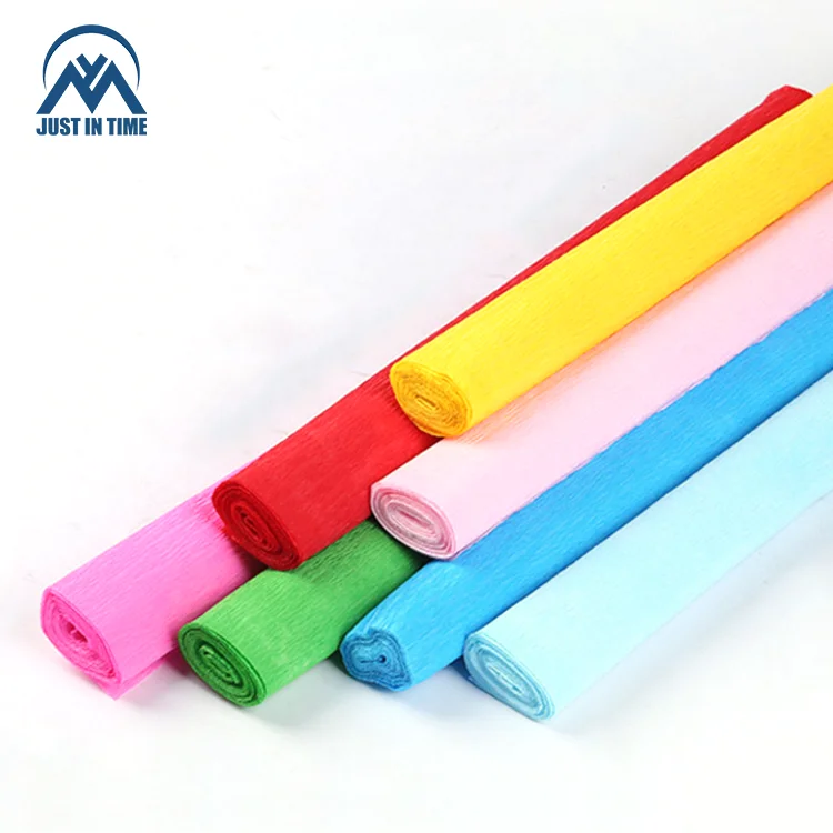 Hot Sale Gift Wrapping Crepe Paper 180gsm Virgin Wood Pulp Virgin Kraft Paper for Food Wrapping Craft Work & Decoration Cp041