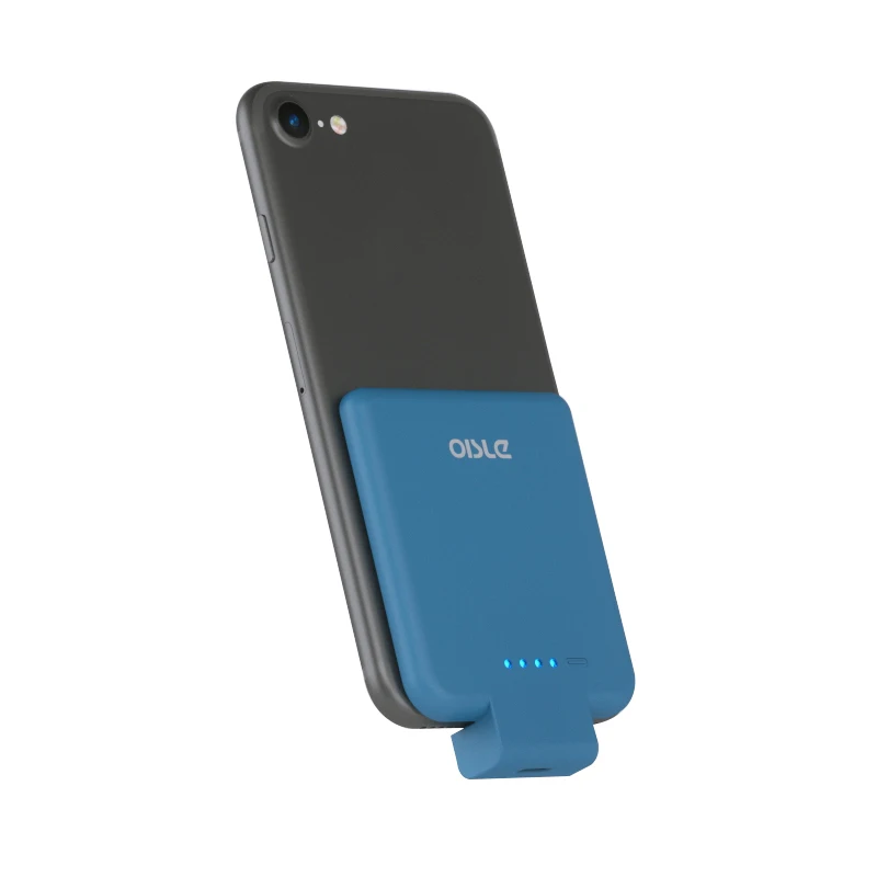 OISLE Best portable phone charger small power bank 2800mah battery case for iphone 7/8/11/x/xr