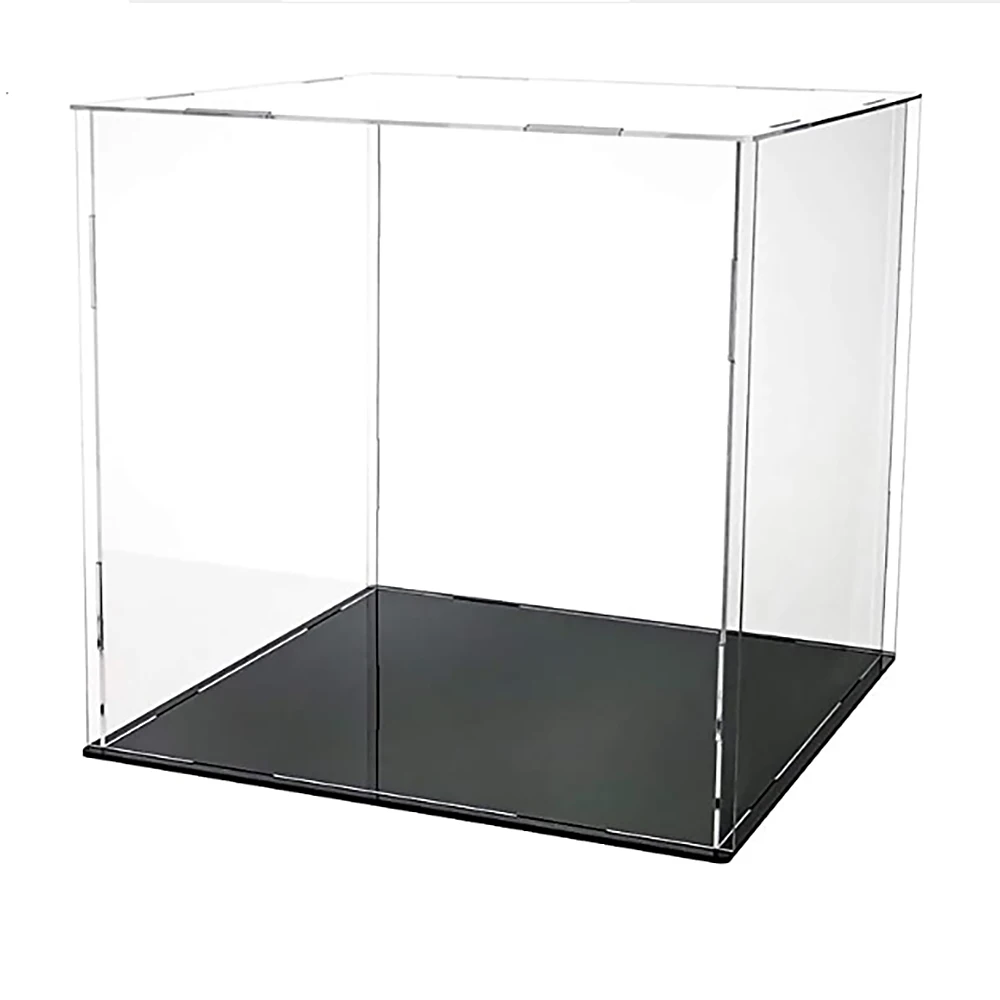 Transparent acrylic soccer ball display case