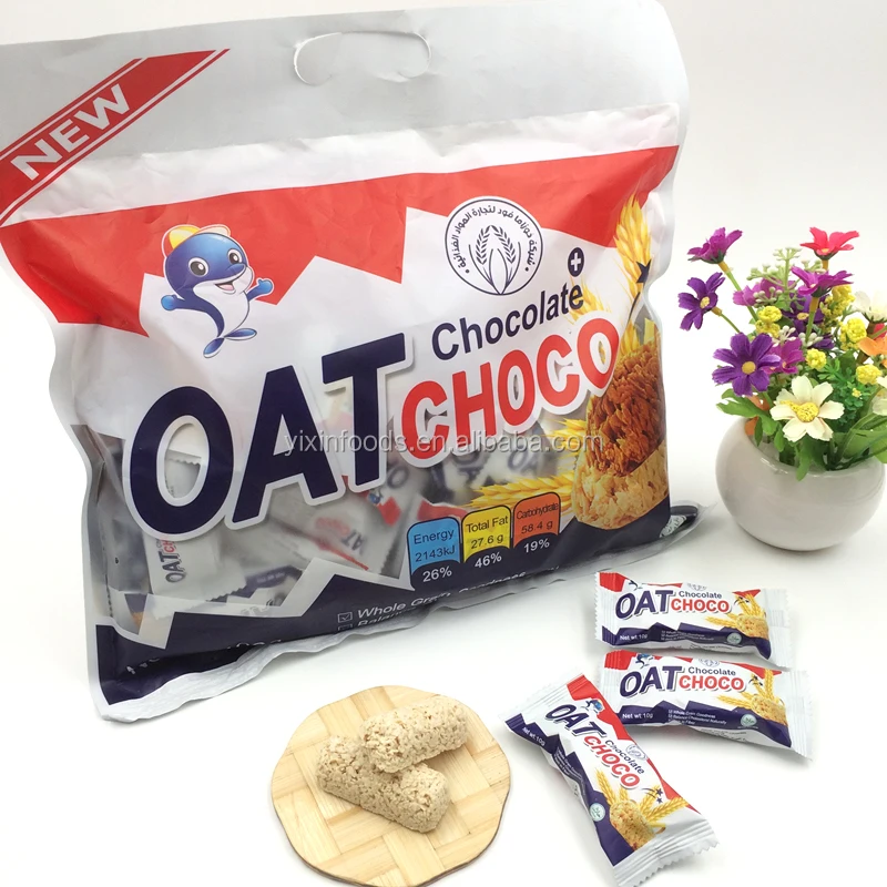
Wholesale cheap Healthy Snacks halal OAT CHOCO chocolate Bar 