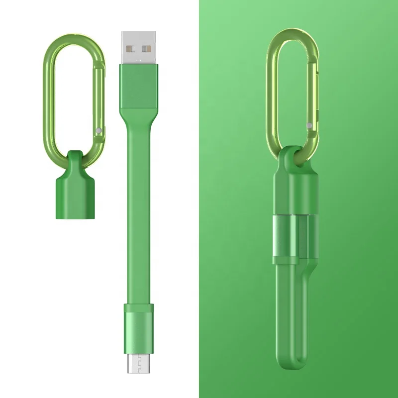 Брелок USB кабель типа C pin легко носить с собой