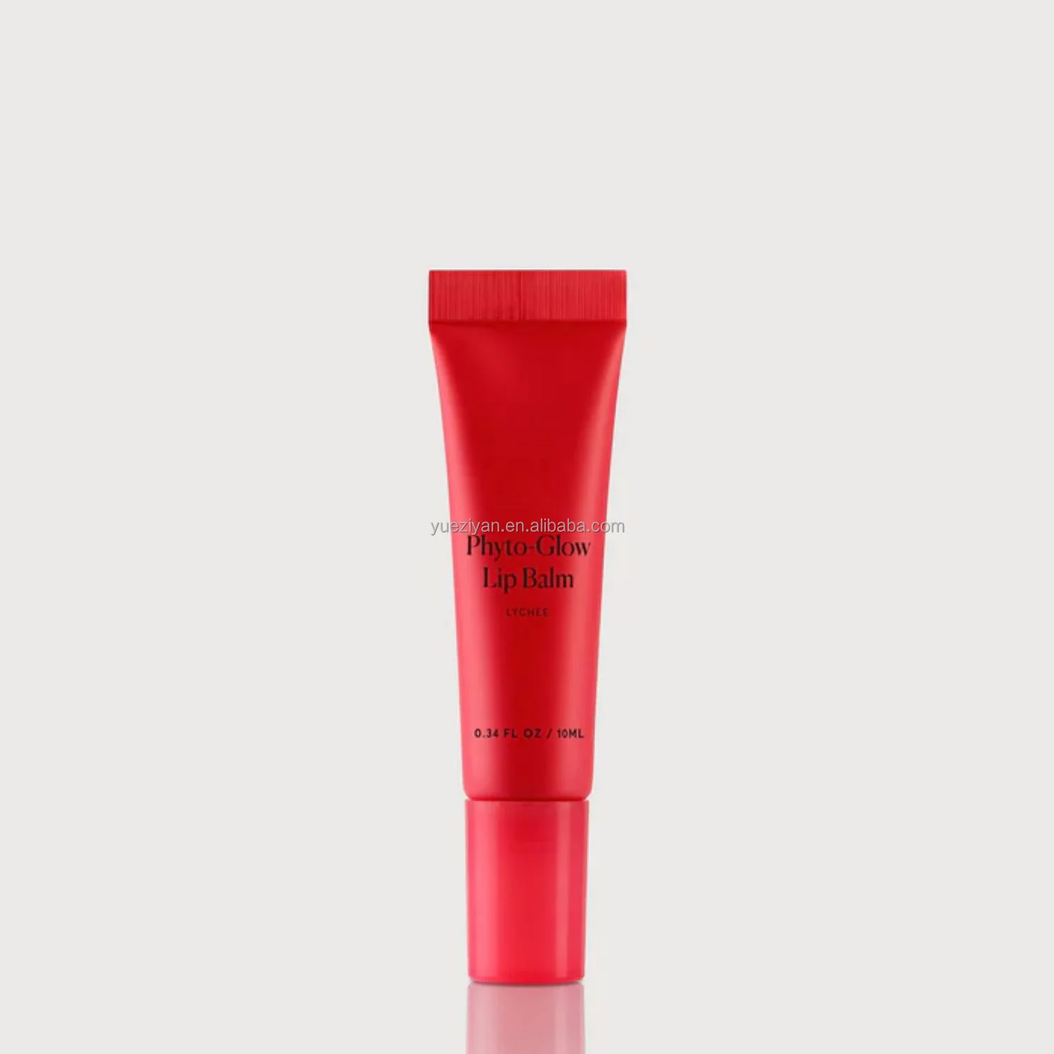 Private Label Natural Lychee Lip Balm Care Customized Organic Vegan Tinted Butter Silky Lip Balm