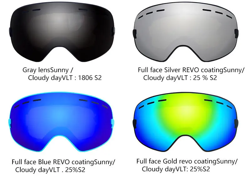 talos  Outdoor double-layer anti - fog anti - sand sports glasses men and women skiing goggles