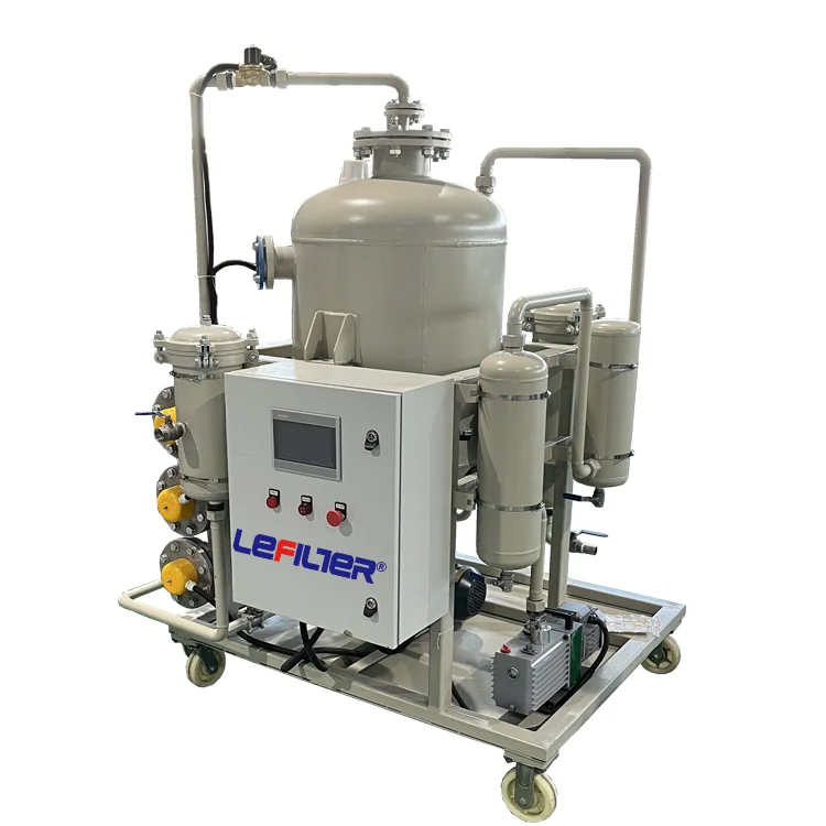 High-precision vacuum oil filter, micron-level filtration to ensure oil quality