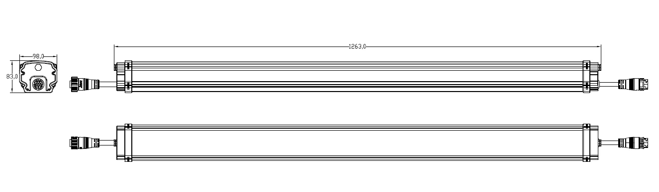 2024 Most popular professional hemp 100W full spectrum under canopy led grow lighting 250 watt