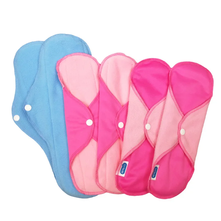 Reusable Menstrual Cloth Sanitary Napkin Pads Cheapest Price Soft Healthy Mum Night Use Hot sale