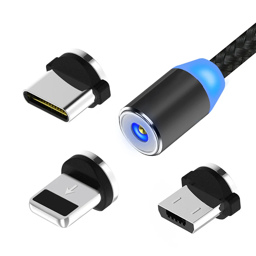 Бесплатная доставка UUTEK оптовая продажа 3 в 1 коннекторы Магнитный Usb кабель для зарядки смартфонов