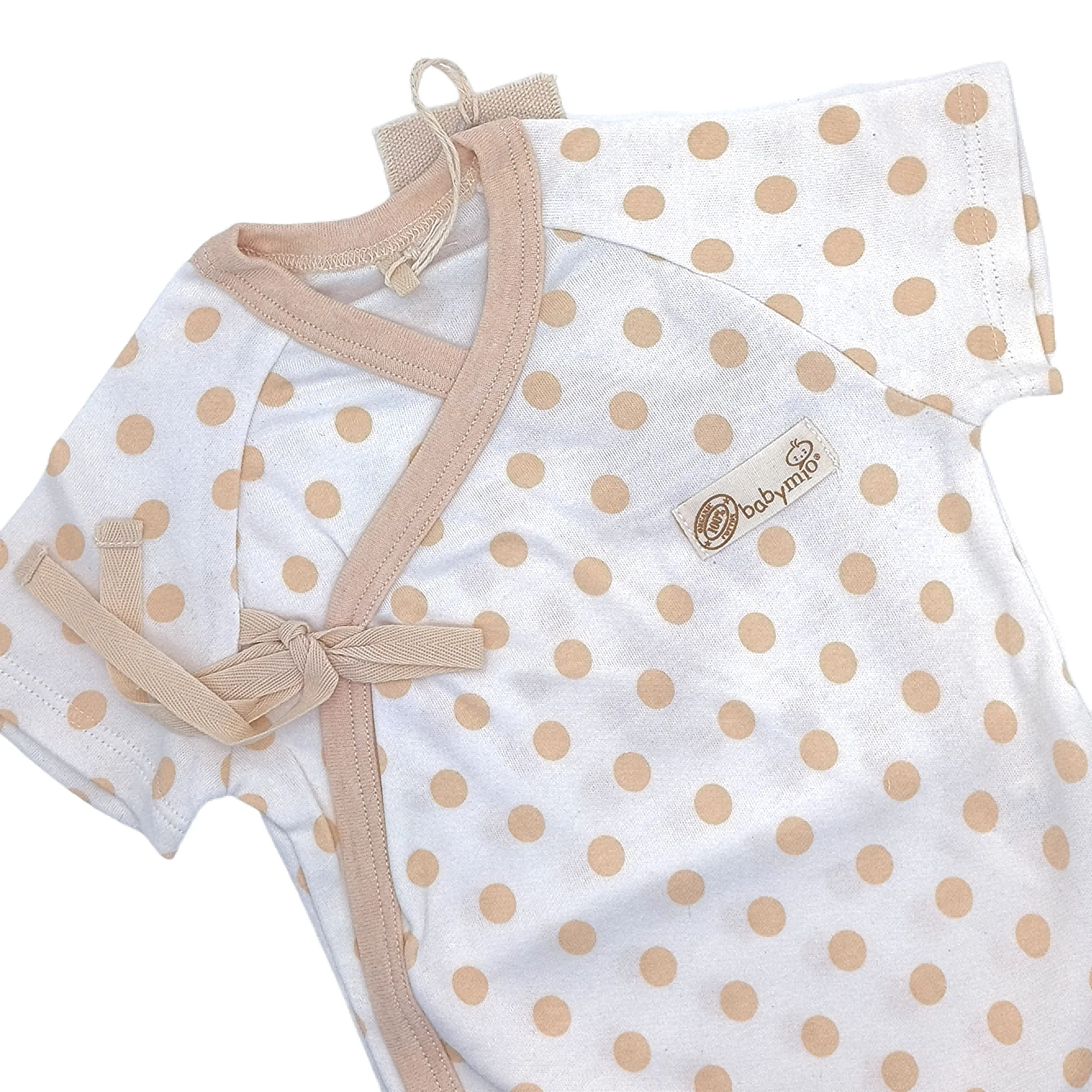 Customized Baby Clothes Cotton Short Sleeve Infant Jumpsuit Summer New Comfortable Baby Romper Dot Unisex Pullover 1pc / Opp Bag
