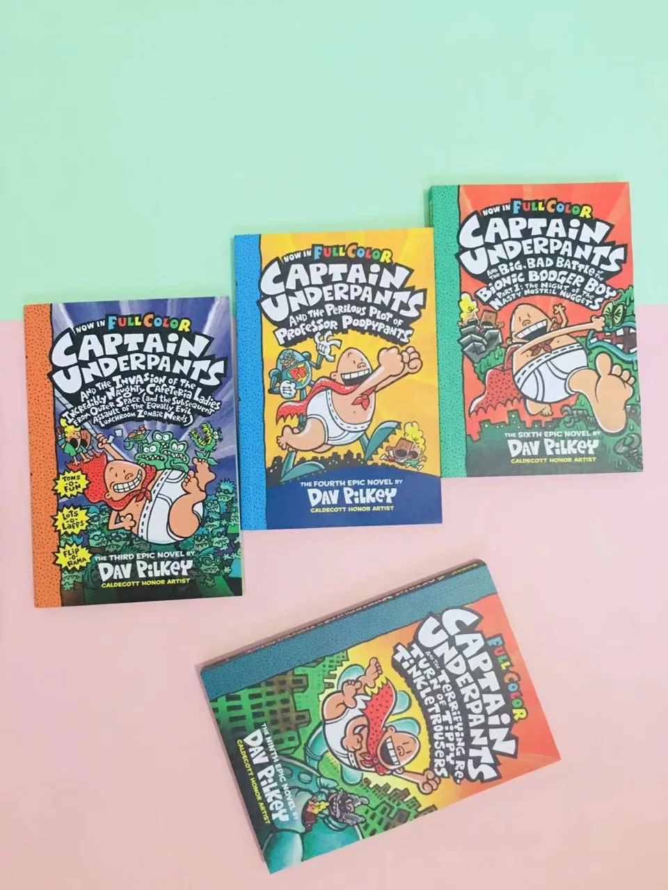 11 шт./компл. капитан трусы полноцветный собака человек комикс Dav pilkey изображение комиксов книг
