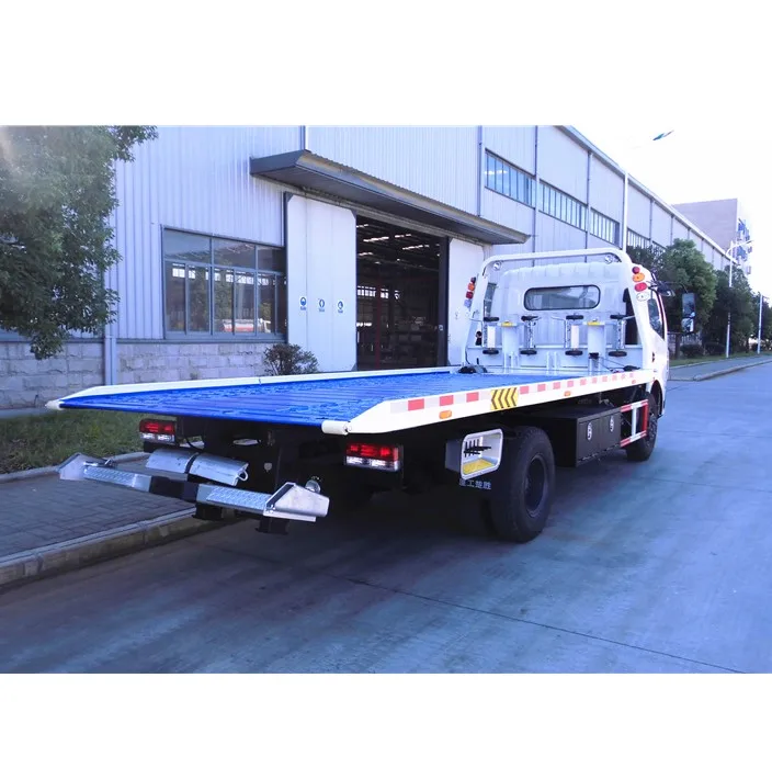 Dongfeng 4x2 планшетный грузовик-эвакуатор 3 тонны 5 тонн