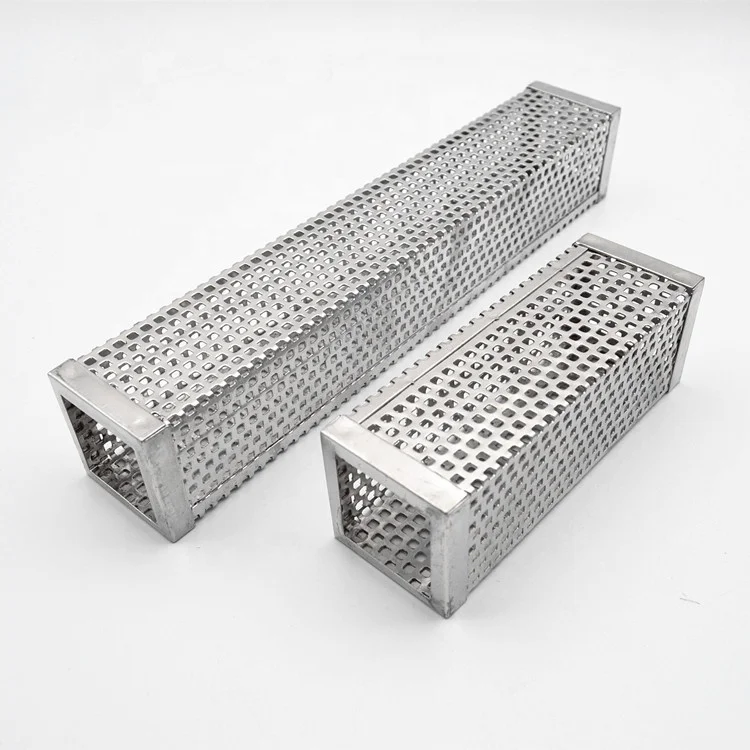 food grade stainless steel 6 inch portable barbecue smoke tube