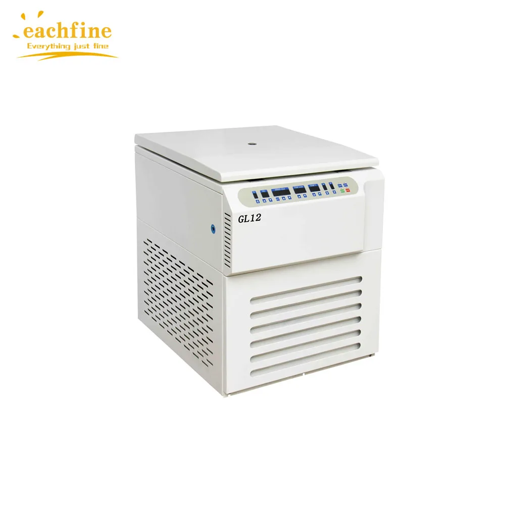 Laboratory High speed resolution LCD touch screen floor standing efficient large capacity refrigerated centrifuge