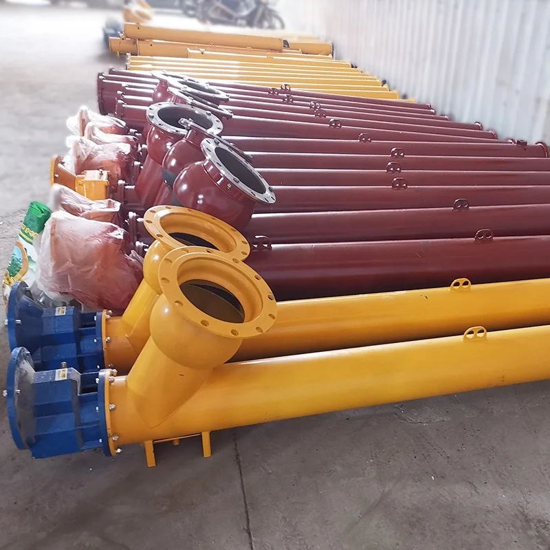 Low Price 325Mm Diameter 8M Durable Using Industrial Conveyors Mini Conveyor Portable Screw Conveyors