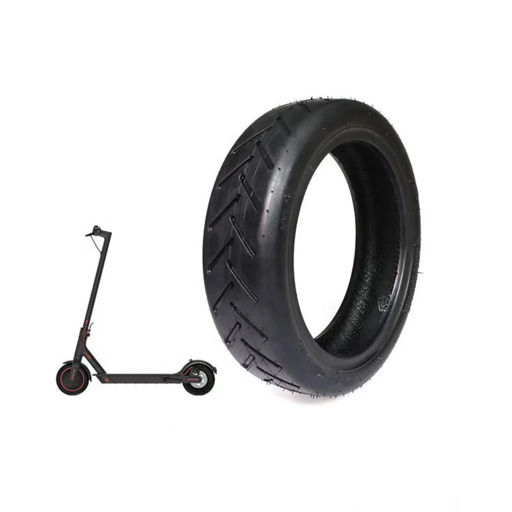 M365pro electric scooter accessories Anti-skid anti-blast light tyre cycling 8 inch pneumatic outer tyre