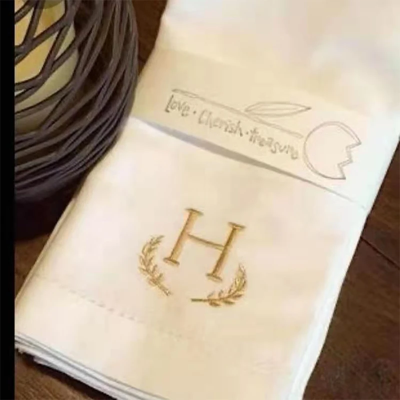 Slik-screen Printing 100% Cotton Napkin Tea Towel Price