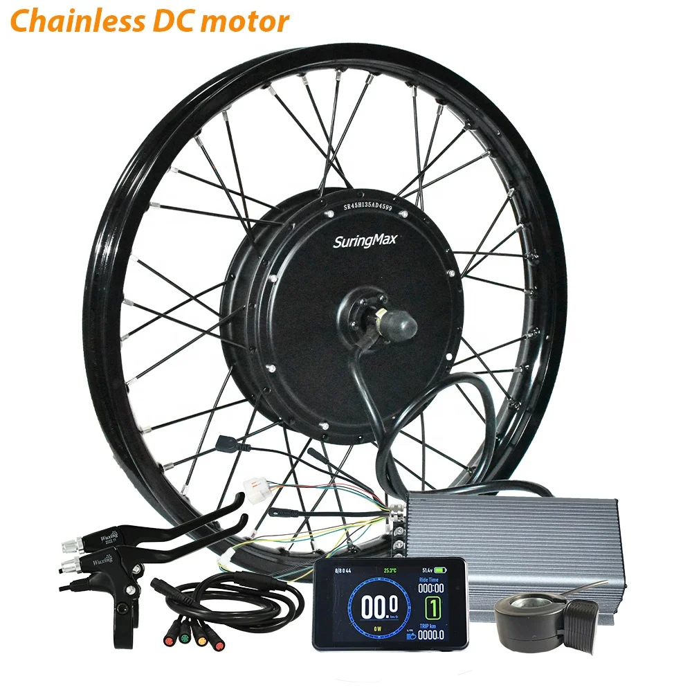Chainless motorbike electric motorcycle motor kit e bike conversion 72v 5000w racing converter kit