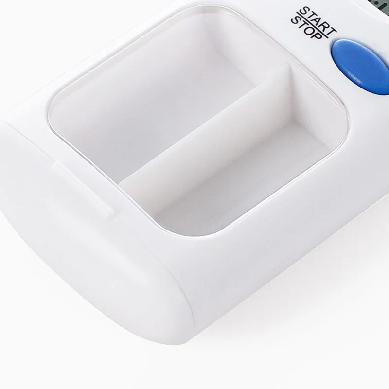 Electronic Intelligent Carrying Portable Daily Compartment Medicine Box Timed Reminder Pill Case with Alarm