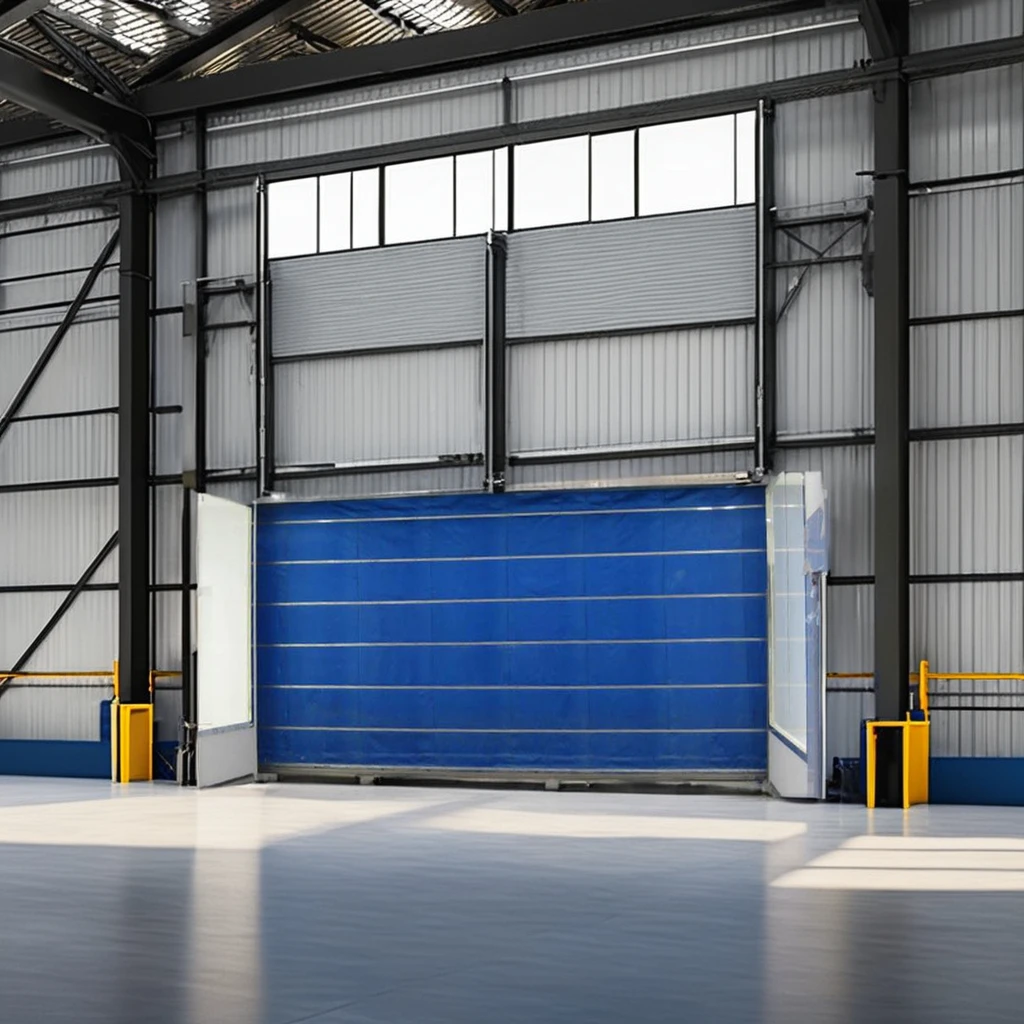 3-hour fire protection of the new fire inorganic cloth shutter door