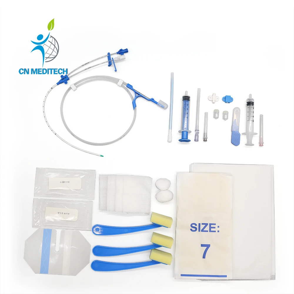 High Quality Central Venous Catheter Single Double Triple Lumen Medical CVC Kit Central Venous Catheter