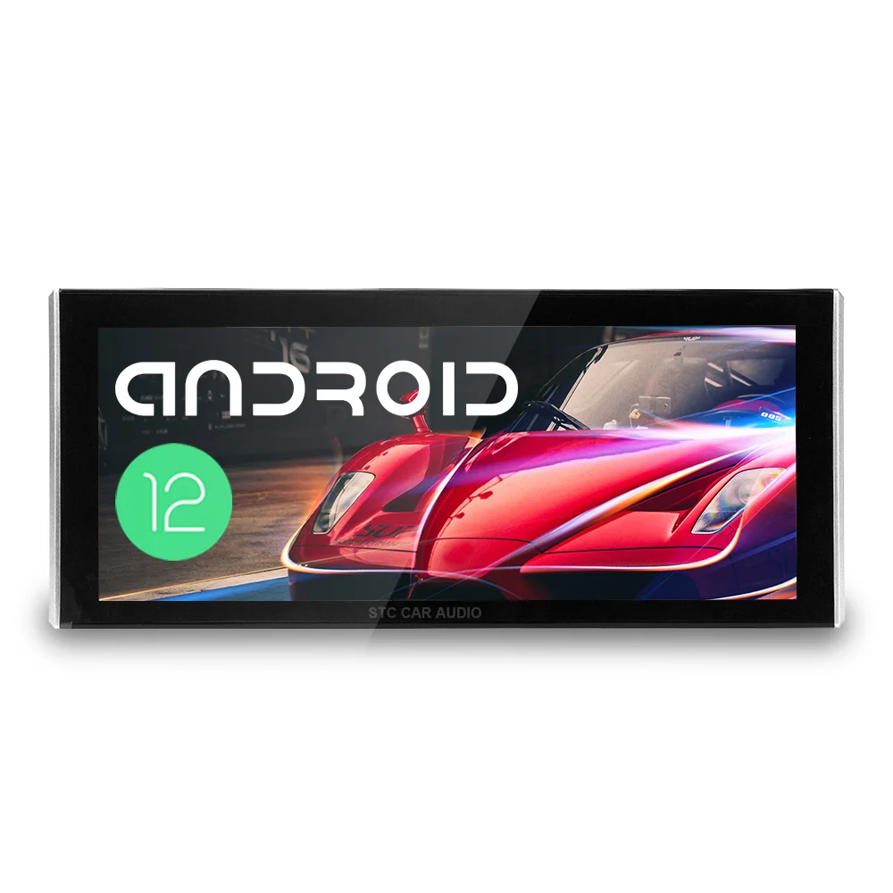 Android Stereo DSP Mirror Link CarPlay GPS Navigator 12.3 inch display for Audi 6G+128G AMFM radio