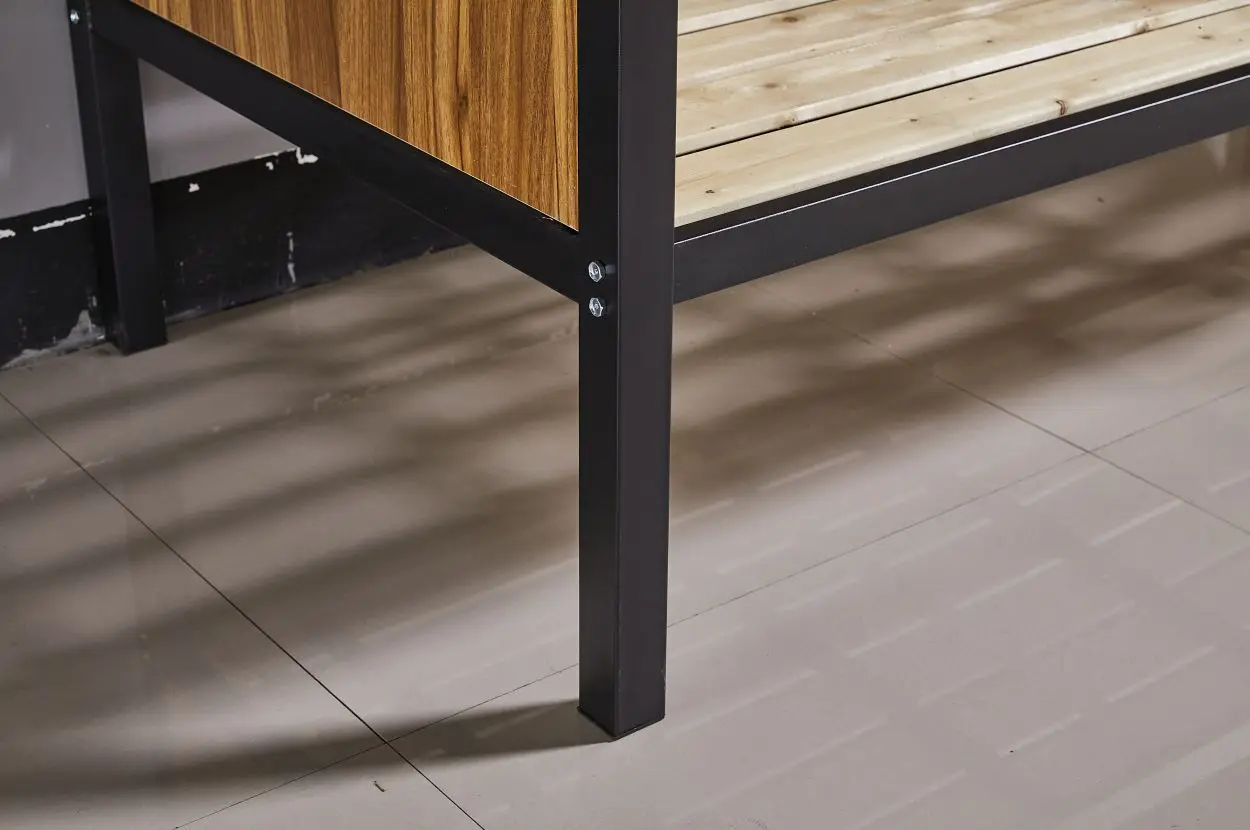 2021 latest iron frame bunk bed stylish atmospheric bed can be customized bed