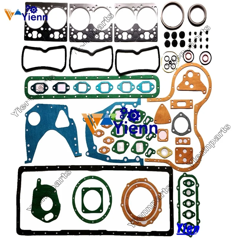 MD196 MD196TI Overhaul Full Gasket Kit For Doosan Daewoo Marine Generator Diesel Engine Power Unit Set