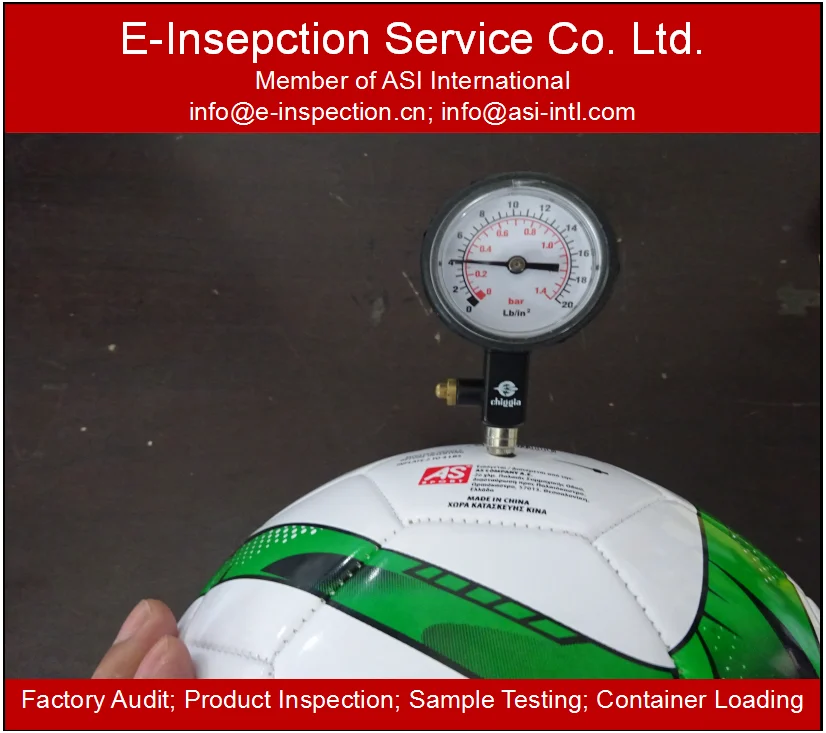 Китай, Jiangxi, Служба контроля качества продукции, служба проверки футбола в Китае