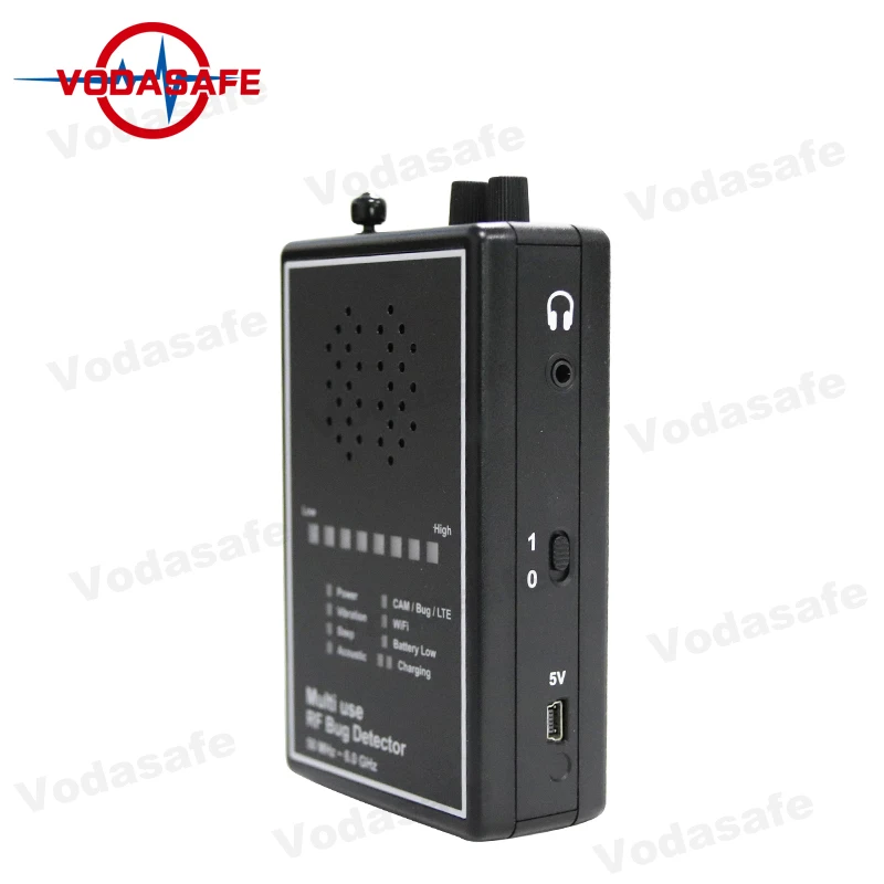 Multi-function RF Bug detector WiFi Signal detector Audio signal verification camera detector