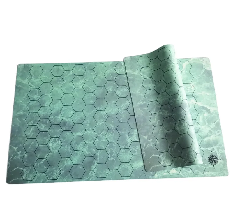 Custom Printing Card Play Mat, Neoprene Board Game Mat For Promotion