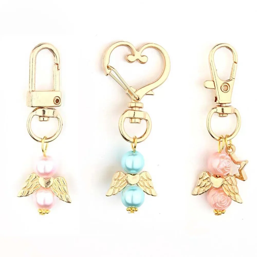 Брелок для ключей Крещение христианские сувениры подвеска в форме Крылья ангела-хранителя детского душа свадебное Причастие вечеринка со звездой