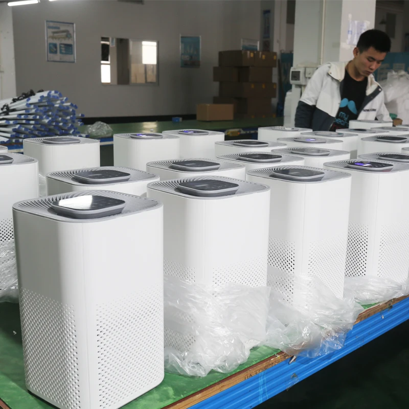 For 40 ㎡ Portable Wifi control smart low noise household air purifier for home Hepa 13 filter air purifier