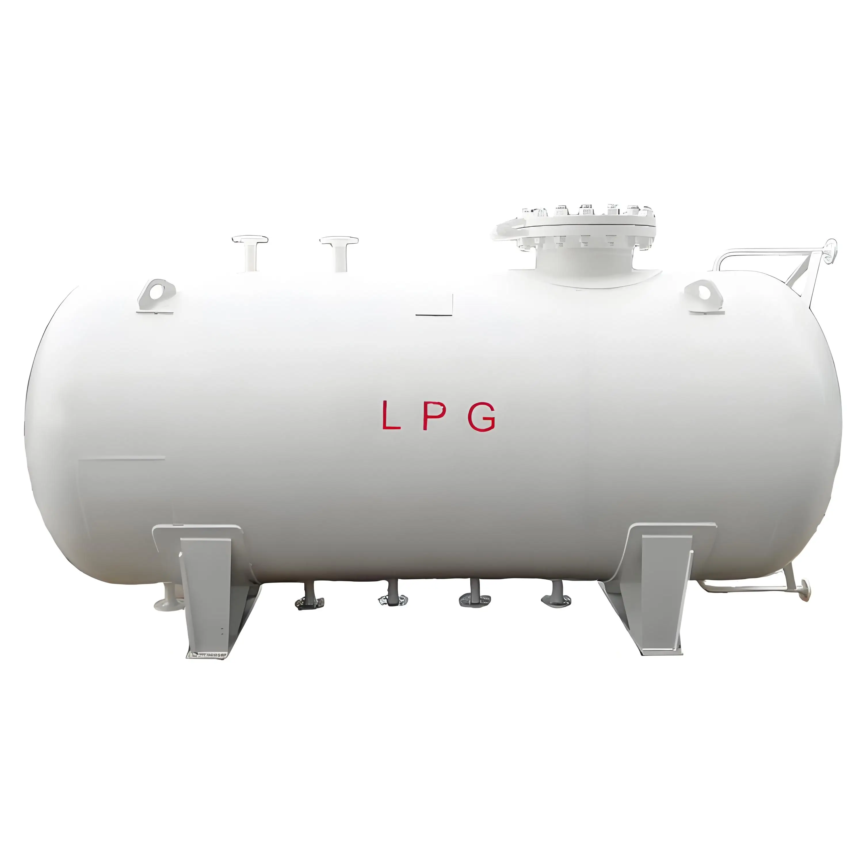 Factory Directly Sales 50m³ Lpg Storage Tanks 25tons Propane Lpg Gas Storage Tank For Lpg Station