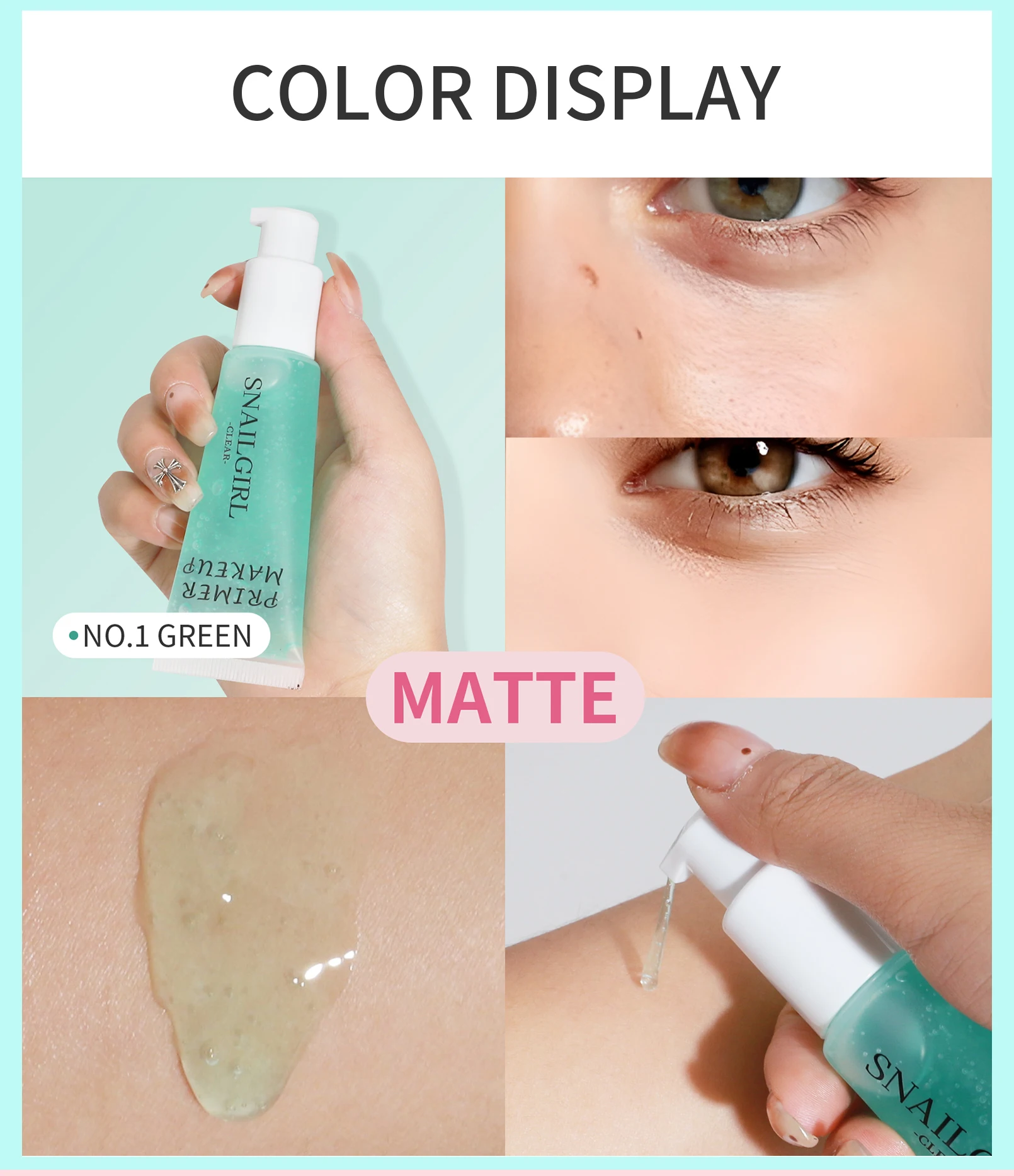 Facial make up primer maquillage hydrating healthy glow primer face serums no filterporeless base smoothing primer makeup